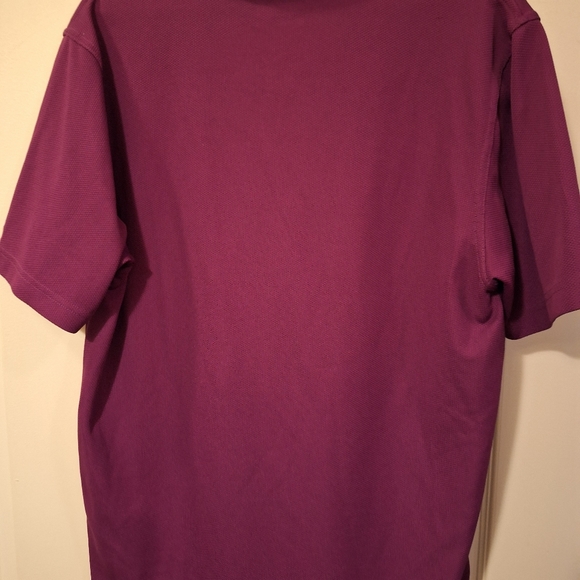 Grand Slam Polo Golf Shirt LG Men's Purple - Picture 3 of 4